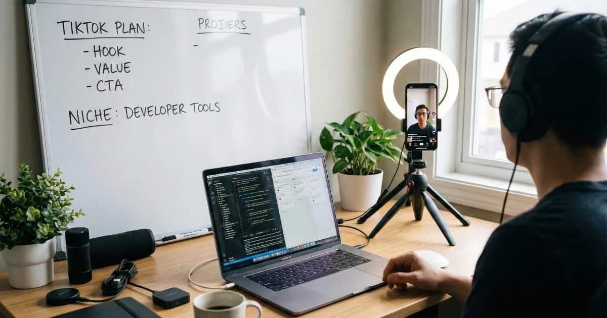 Top TikTok Content Strategies for Indie Hackers