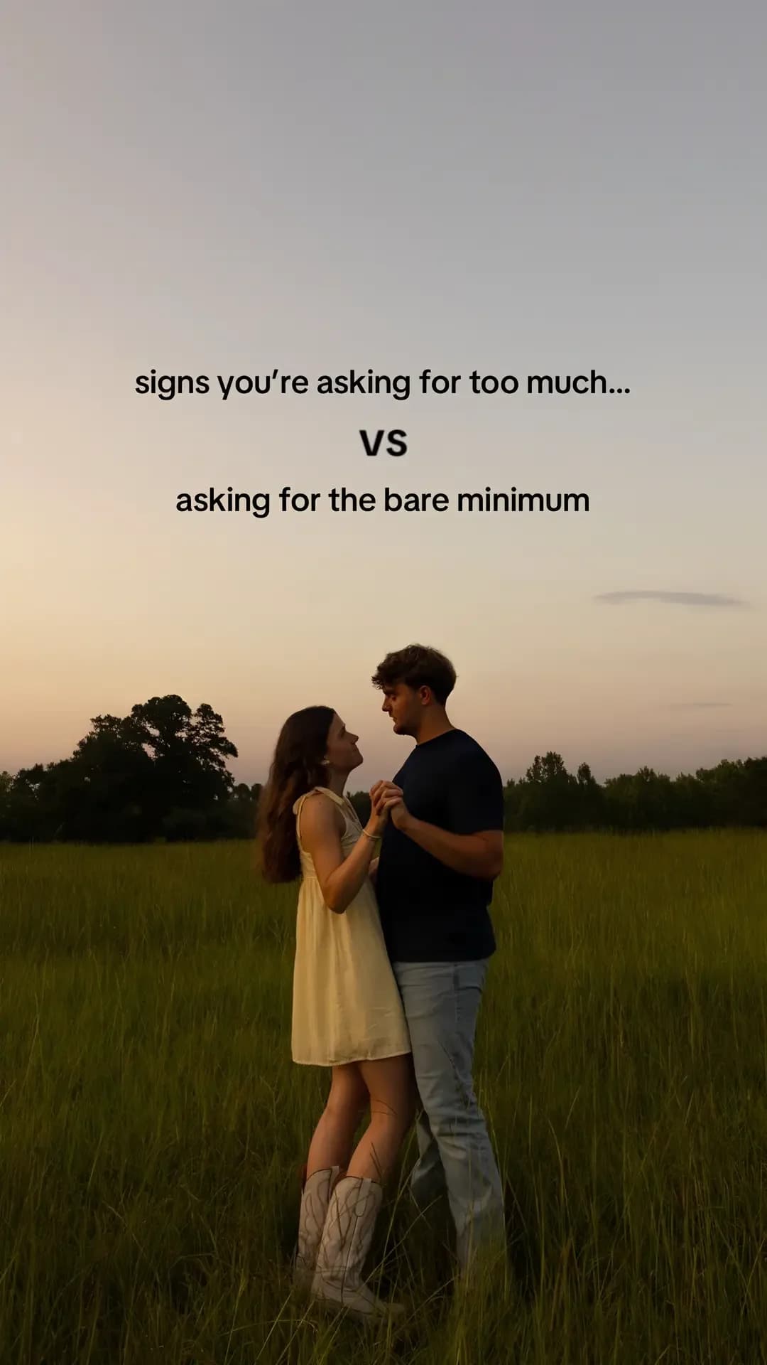#bareminimum #relationshipgoals #datingadvice #fyp #healthylove 