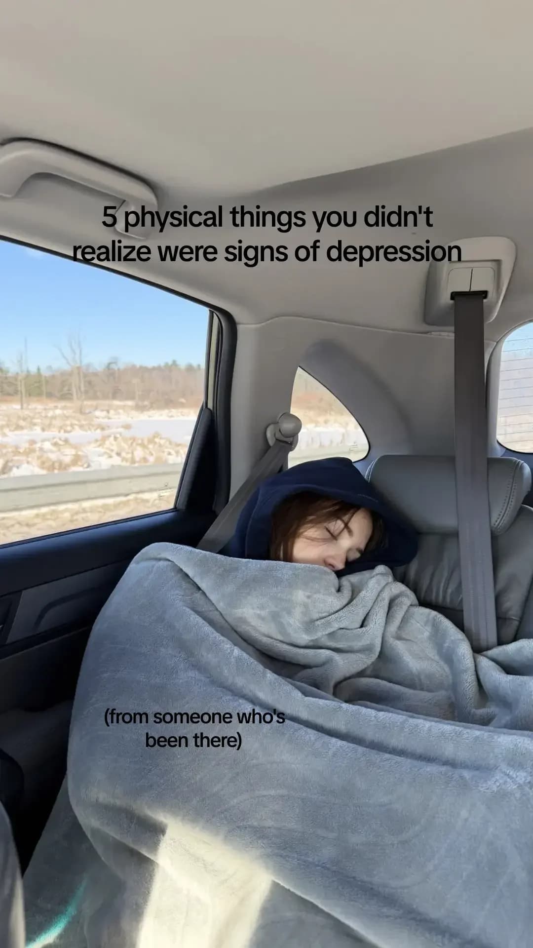 Your body keeps the score. These physical signs of depression are more common than you think. If you're experiencing these, you're not alone 💙 #MentalHealth #depression #SelfCare #awareness #healing